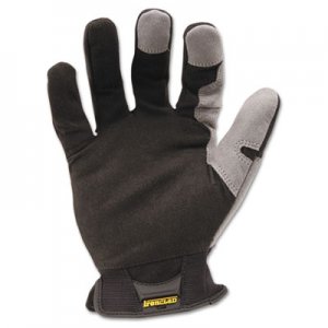 Ironclad Workforce Glove, Large, Gray/Black, Pair IRNWFG04L WFG-04-L