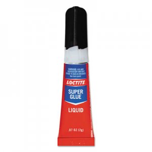Loctite Super Glue Liquid Tubes, 0.07 oz, Dries Clear, 2/Pack LOC1363131 1363131