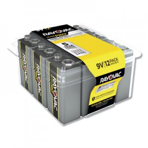 Rayovac Ultra Pro Alkaline 9V Batteries, 12/Pack RAYAL9V12PPJ AL9V-12PPJ