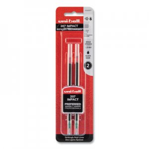 Uni-Ball Refill for Gel IMPACT Gel Pen, Bold, Black Ink, 2/Pack UBC65808 65808PP