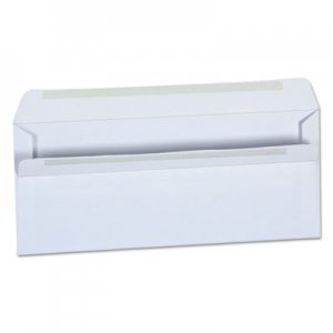 Universal Self-Seal Business Envelope, #10, Square Flap, Self-Adhesive Closure, 4.13 x 9.5, White, 500/Box UNV36100