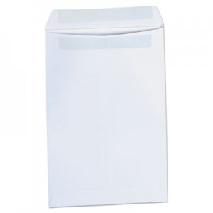Universal Self-Stick Open-End Catalog Envelope, #1, Square Flap, Self-Adhesive Closure, 6 x 9, White, 100/Box UNV42100