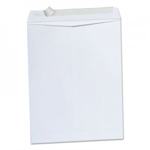 Universal Peel Seal Strip Catalog Envelope, #13 1/2, Square Flap, Self-Adhesive Closure, 10 x 13, White, 100/Box