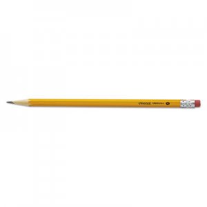 Universal #2 Woodcase Pencil, HB (#2), Black Lead, Yellow Barrel, 144/Box UNV55144