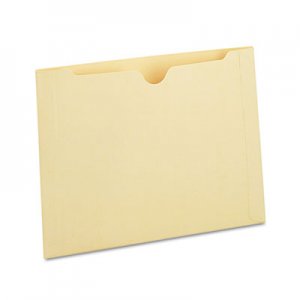 Universal Deluxe Manila File Jackets with Reinforced Tabs, Straight Tab, Legal Size, Manila, 50/Box UNV73600
