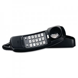 AT&T 210 Trimline Telephone, Black ATT210B 210B