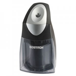 Bostitch QuietSharp Executive Vertical Electric Pencil Sharpener, AC-Powered, 5.88" x 3.69" x 6.4", Black BOSEPS9VBLK EPS9V