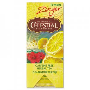 Celestial Seasonings Tea, Herbal Lemon Zinger, 25/Box CST031010 ALT31010