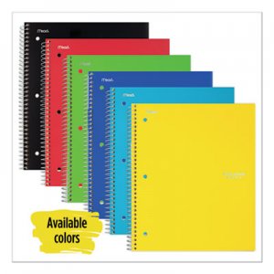 Five Star Wirebound Notebook, 4 sq/in Quadrille Rule, 11 x 8.5, White, 100 Sheets MEA06190 06190