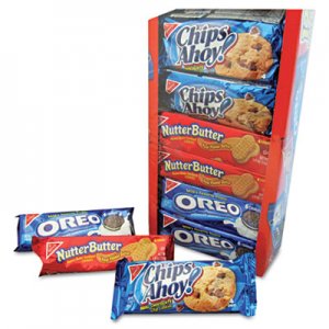 Nabisco Variety Pack Cookies, Assorted, 1.75 oz Packs, 12 Packs/Box NFG04738 00 44000 04738 00