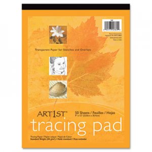 Pacon Art1st Parchment Tracing Paper, 9 x 12, White, 50 Sheets PAC2312 2312