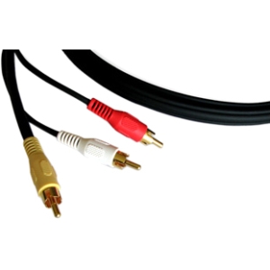 Kramer Composite Audio Video Cable C-3RVAM/3RVAM-3