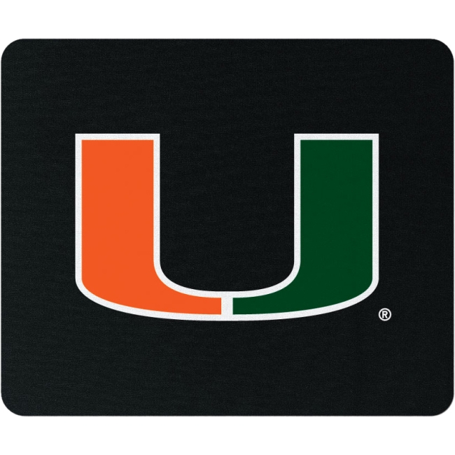 Centon University of Miami Mouse Pad MPADC-MIA