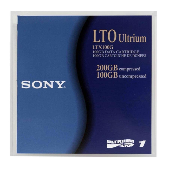 Sony Ultrium LTO-1 Data Cartridge LTX100G