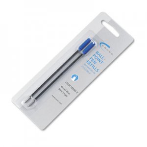 Cross Refill for Ballpoint Pens, Broad, Blue Ink, 2/Pack CRO81002 8100-2#