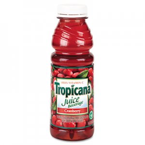 Tropicana Juice Beverage, Cranberry, 15.2oz Bottle, 12/Carton QKR00864 30210