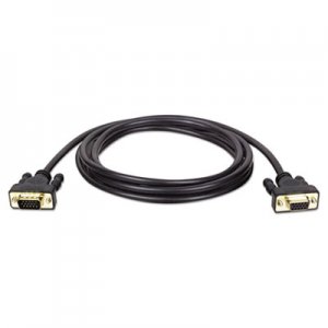 Tripp Lite VGA Monitor Extension Cable, 640 x 480 (HD15 M/F), 10 ft., Black TRPP510010 P510-010