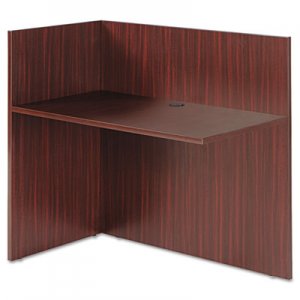 Alera Valencia Reversible Reception Return, 44w x 23 5/8d x 41 1/2h, Mahogany ALEVA324424MY