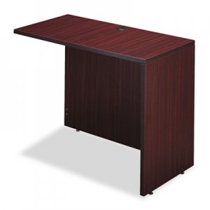 Alera Valencia Series Reversible Return/Bridge Shell, 42w x 23 5/8d. Mahogany ALEVA354224MY