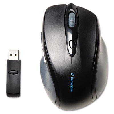 Kensington Pro Fit Full-Size Wireless Mouse, Right, Black 72370 KMW72370 K72370US