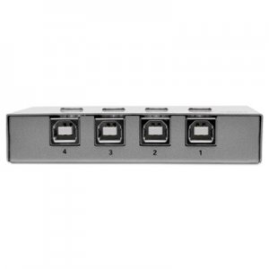Tripp Lite USB 2.0 Printer/Peripheral Sharing Switch, 4 Ports TRPU215004R U215-004-R