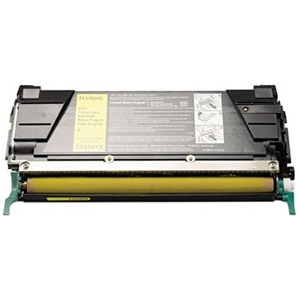 Lexmark Extra High Yield Return Program Yellow Toner Cartridge C5346YX