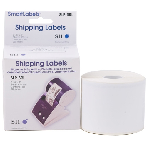 Seiko SmartLabel Shipping Label SLP-SRL