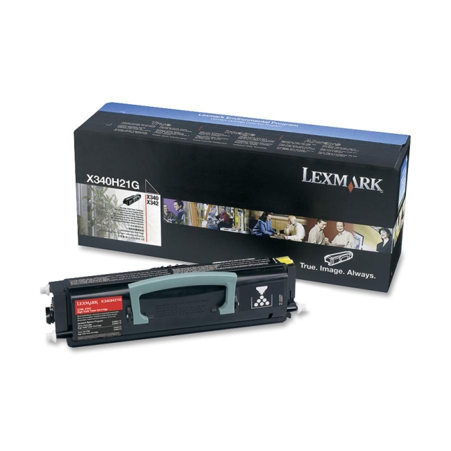 Lexmark Black High Yield Toner Cartridge X340H21G