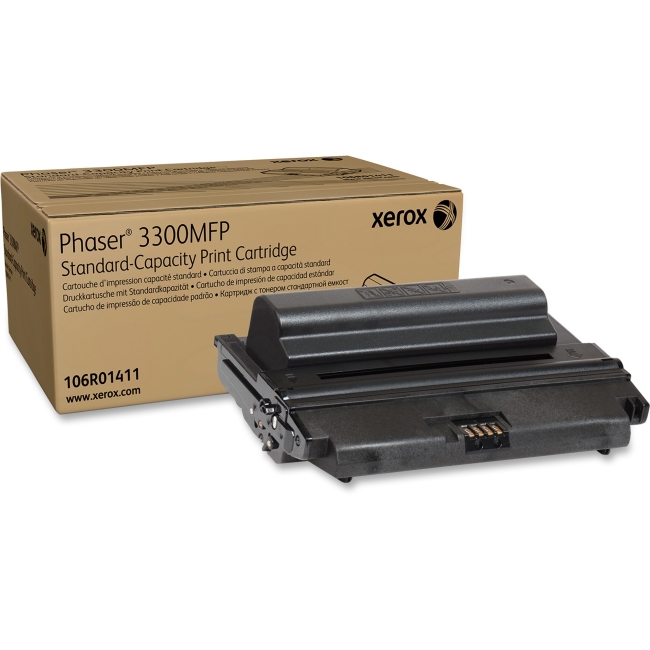 Xerox Black Standard Capacity Toner Cartridge 106R01411