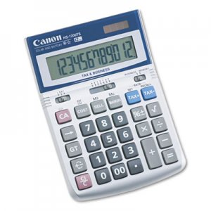 Canon HS-1200TS Desktop Calculator, 12-Digit LCD CNM7438A023AA 7438A023