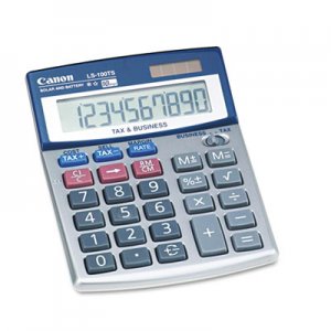 Canon LS-100TS Portable Business Calculator, 10-Digit LCD CNM5936A028AA 5936A028