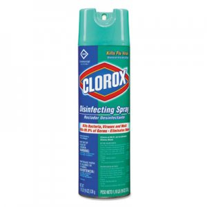 Clorox Disinfecting Spray, Fresh, 19 oz Aerosol Spray CLO38504 38504