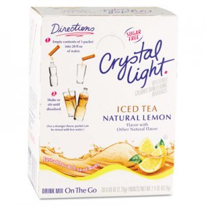 Crystal Light On the Go, Iced Tea, .16oz Packets, 30/Box CRY00757 GEN00757