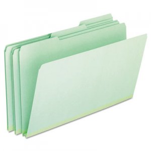 Pendaflex Pressboard Expanding File Folders, 1/3-Cut Tabs, Legal Size, Green, 25/Box PFX17171 17171EE