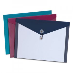 Pendaflex Poly Envelopes, Letter Size, Assorted Colors, 4/Pack PFX90016 90016