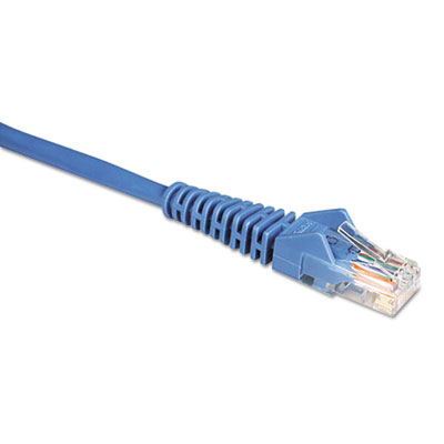 Tripp Lite 25ft Cat6 Gigabit Snagless Molded Patch Cable RJ45 M/M Blue, 25' N201-025-BL TRPN201025BL