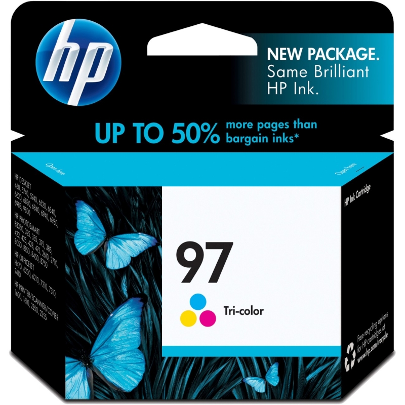 HP Tri-color Original Ink Cartridge C9363WN HEWC9363WN 97