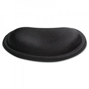 Kelly Computer Supply Palm Rest, Memory Foam, Non-Skid Base, 6 x 3-1/4 x 3/4, Black KCS50175