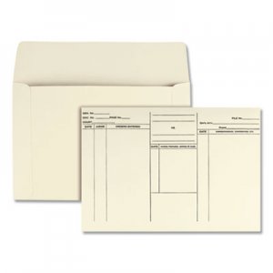 Quality Park Attorney's Envelope/Transport Case File, Cheese Blade Flap, Fold Flap Closure, 10 x 14.75, Cameo Buff