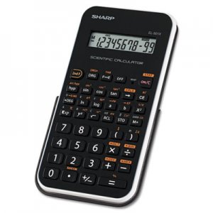 Sharp EL-501XBWH Scientific Calculator, 10-Digit LCD SHREL501X2BWH EL501X2BWH