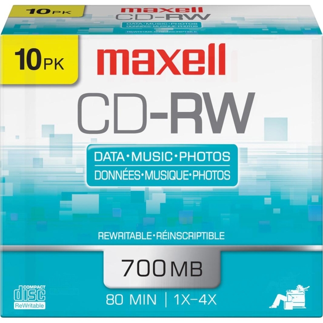 Maxell 4x CD-RW Media 630011
