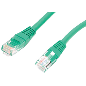 StarTech.com 10 ft Green Molded Cat5e UTP Patch Cable M45PATCH10GN