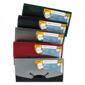 Mead Expandables Expanding File for Checks, 13 Sections, 1/13-Cut Tab, Randomly Assorted MEA35904 35904