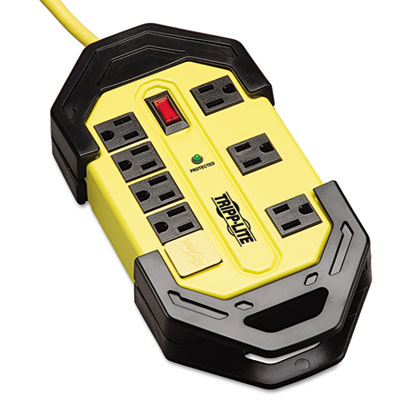 Tripp Lite Safety Surge Suppressor, 8 Outlet, OSHA, 12ft Cord, 1500 Joules TLM812SA TRPTLM812SA