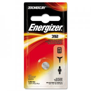 Energizer Watch/Electronic Battery, SilvOx, 392, 1.5V, MercFree EVE392BPZ 392BPZ