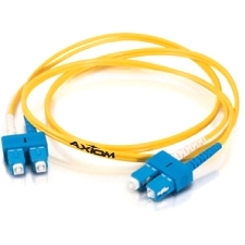 Axiom Fiber Optic Duplex Cable LCSCSD9Y-2M-AX