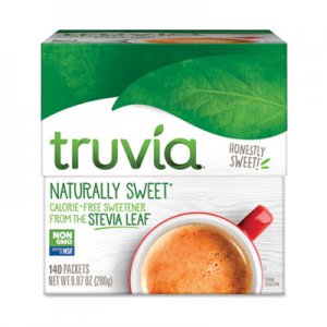 Truvia Natural Sugar Substitute, 140 Packets/Box TRU8845 BBD02054