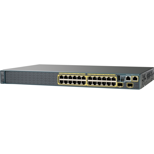 Cisco Catalyst Ethernet Switch - Refurbished WS-C2960S-24TSS-RF 2960S-24TS-S