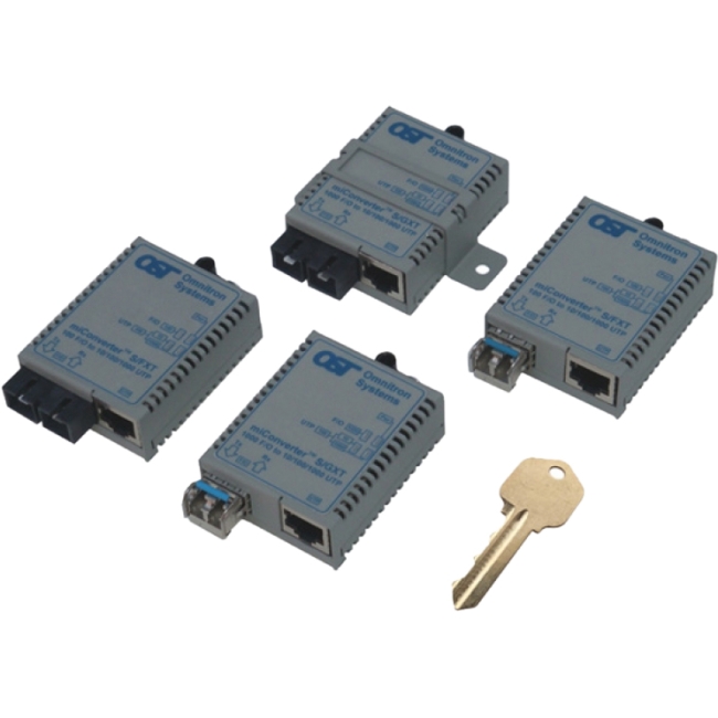 Omnitron miConverter Gigabit Ethernet Media Converter 1630-1-6 S/GXT