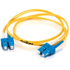 Axiom Fiber Optic Duplex Cable LCLCSD9Y-30M-AX